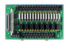 DB-24PRD/24/DIN 24-ch Power Relay Board with DIN-rail Mounting (24V)