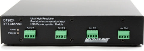 DT9824 Isolated, Simultaneous, High-Precision USB Device