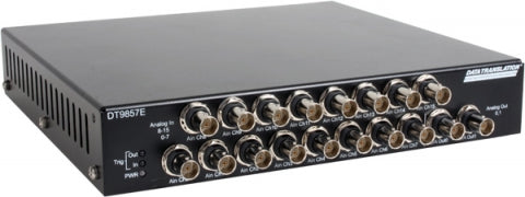 DT9857E-16-xAO USB Dynamic Signal Analyzer: 16 IEPE AI, 24-bit, 105.4 kHz; 16 DIO; 1 Tachometer