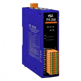 PFN-2060 PROFINET I/O Module, Isolated 6-ch DI & 6-ch Relay Output