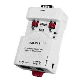 tGW-712 Modbus TCP to Modbus RTU/ASCII gateway (1xRS232)
