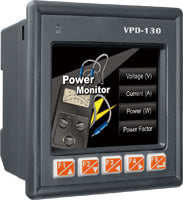 VPD-130-H 3.5" TouchPAD HMI Display, IP65 Panel, Rubber keypad