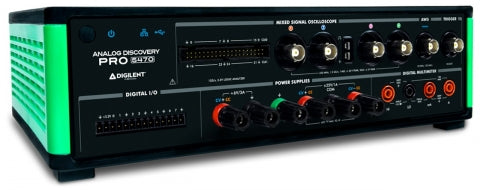 ADP5470 Analog Discovery Pro:  4-channel, 350MHz bandwidth, 1.5Gs/s Mixed Signal Oscilloscope (MSO)