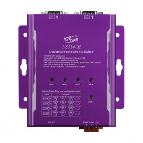 I-5534-M Industrial 4-port CAN bus Switch (metal case)
