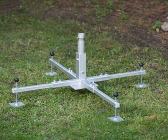 Mast-base-4L  Mast Base- 4 legged