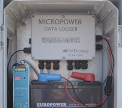 MicroP-dl-En GSM Weather Station &amp; Data Logger (encl+battery)