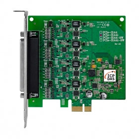 PCIe-S144i PCI Express, Serial Communication Board with 4Isolated RS-422/485 ports