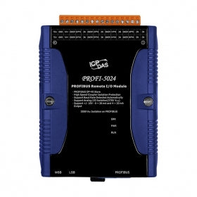 PROFI-5024 PROFIBUS Remote I/O Module, 4-channel Isolated Analog Voltage &amp; Current Output