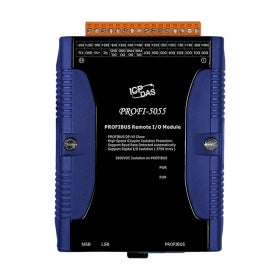 PROFI-5055 PROFIBUS Remote I/O Module, 8-channel Isolated Digital Input and 8-channel Isolated Digital Output