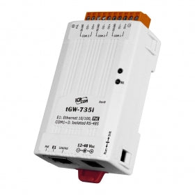 tGW-735i Isolated Modbus TCP to Modbus RTU/ASCII gateway (3xRS485)