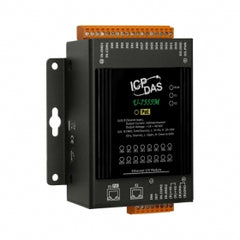 U-7555M OPC UA I/O Module with 8-ch DI, 8-ch DO and 2-port Ethernet Switch