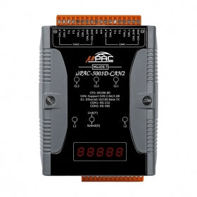 uPAC-5001D-CAN2 2-port CAN Programmable Controller