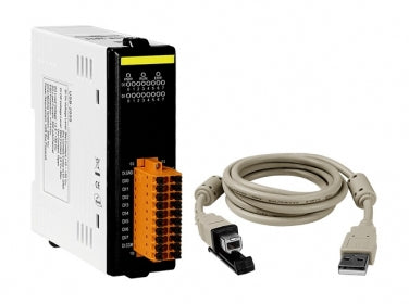 USB-2055 USB I/O Module with Isolated 8 DI, 8 DO USB Data Acquisition ...