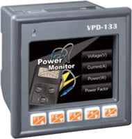 VPD-133-H2  3.5&quot; TouchPAD HMI Display, IP65 Panel, Rubber keypad, PoE
