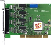 VXC-144iU 4-port RS422/RS485 isolated Universal PCI Comms Card