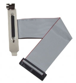 CA-4037B 37-Pin Female D-sub to 40-Pin IDC Ribbon Cable (26cm)