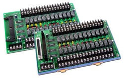 DB-24R/12 24Ch Relay Output Board (50w ribbon + 12V Ext.S)