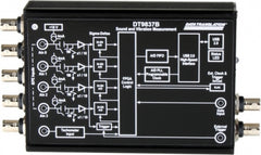 DT9837B  USB-powered Dynamic Signal Analyzer; 24-bit, 105.4 kHz, 4 IEPE AI, 1 Tach