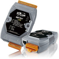 PET-7017 Ethernet I/O Module 8 AnaI + 4 DigO,PoE