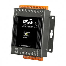 PET-7H16M PoE Ethernet High Speed Data Acquisition Module with 8-ch 16-bit Simultaneously Sampled AI, 4-ch DI, 4-ch DO