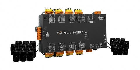 PM-4324-100P-MTCP  Modbus TCP, Multi-Channel Power Meter (60 A)