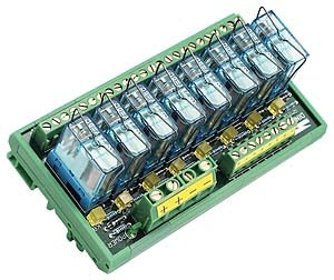 RM-108 8-channel SPDT Power Relay Module