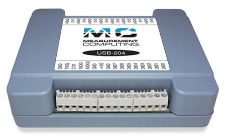 USB-204 Data Acquisition USB DAQ Device 12-Bit, 500 kS/s