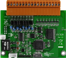 XV308  Analog input (8AI) +Digital I/O (8DIO) Daughter Board